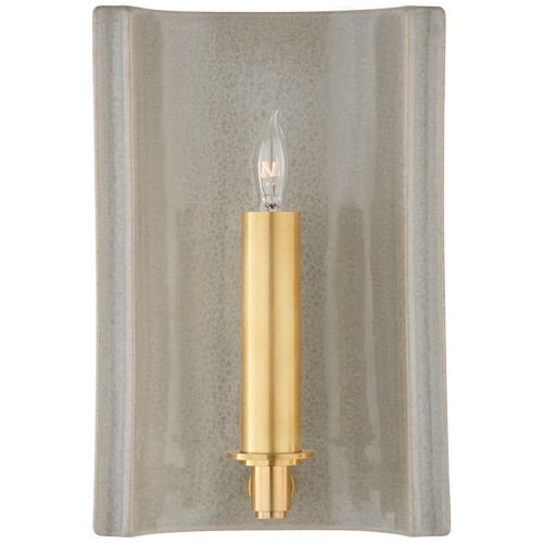 Visual Comfort Signature Collection Christopher Spitzmiller Leeds Sconce in Gray by Visual Comfort Signature CS2609SHG