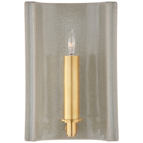Christopher Spitzmiller Leeds Sconce in Gray by Visual Comfort Signature