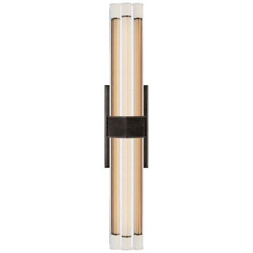 Visual Comfort Signature Collection Lauren Rottet Fascio 24-Inch Sconce in Bronze by Visual Comfort Signature LR2910BZCG