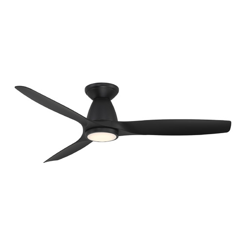 Modern Forms by WAC Lighting Modern Forms Skylark Matte Black LED Ceiling Fan with Light FH-W2202-54L-MB