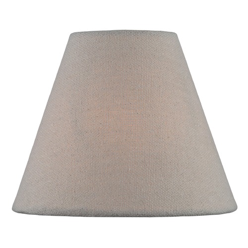 Lite Source Lighting Cream Coolie Lamp Shade with Clip-on Assembly by Lite Source Lighting CH5253-6