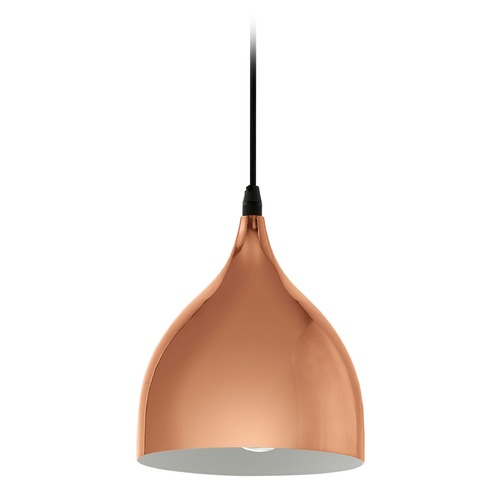 Eglo Lighting Copper Metal Mini Pendant Light 94743A