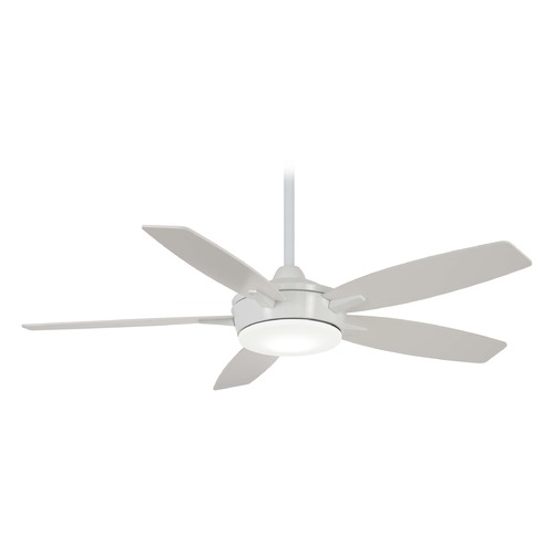 Espace 52-Inch LED Fan in White by Minka Aire