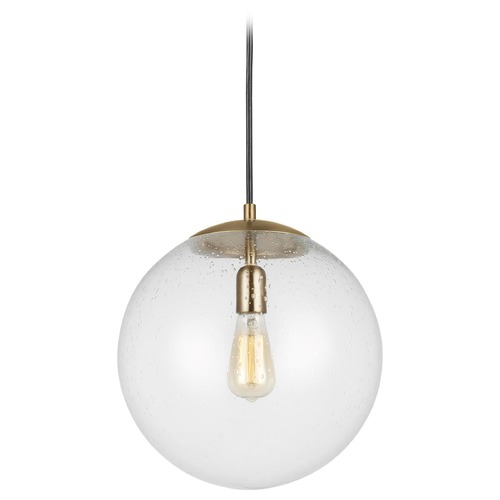 Visual Comfort Studio Collection Leo 14-Inch Pendant in Satin Brass by Visual Comfort Studio 6801801-848