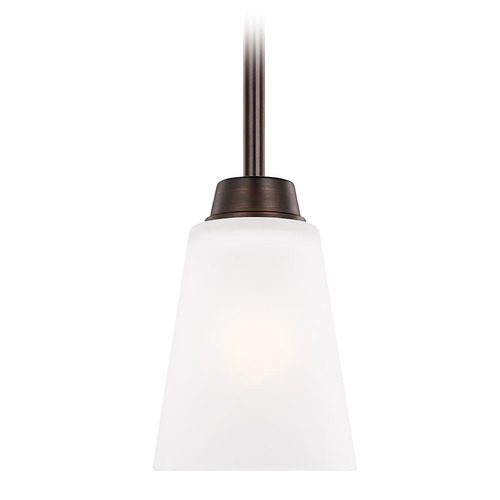 Generation Lighting Kerrville Bronze Mini Pendant by Generation Lighting 6115201-710