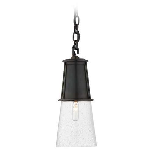 Thomas OBrien Robinson Small Pendant in Bronze by Visual Comfort Signature