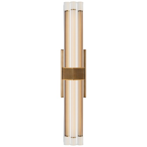 Lauren Rottet Fascio 24-Inch Sconce in Brass by Visual Comfort Signature