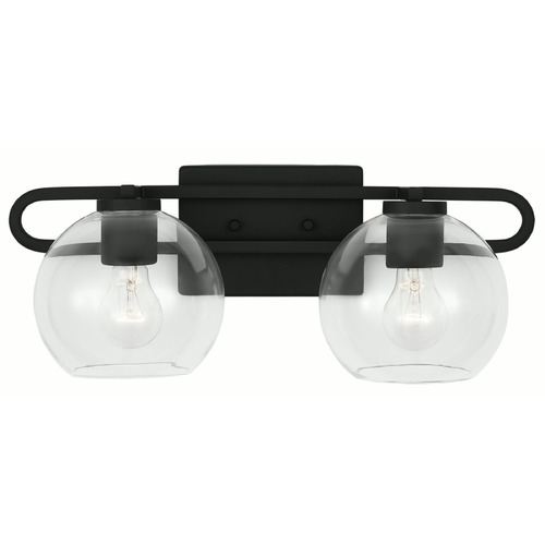 Visual Comfort Studio Collection Codyn Midnight Black Bathroom Light