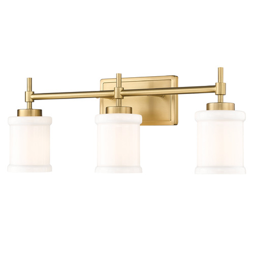 Z-Lite Z-Lite Cadoc Modern Gold Bathroom Light 622-3V-MGLD