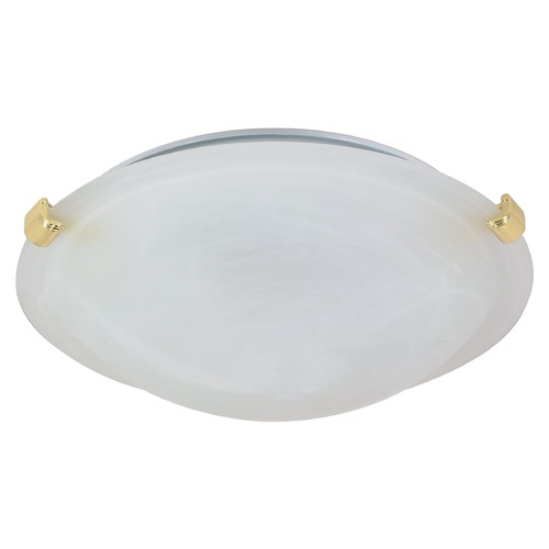 Nuvo Lighting 12-Inch Polished Brass Flush Mount by Nuvo Lighting 60/274