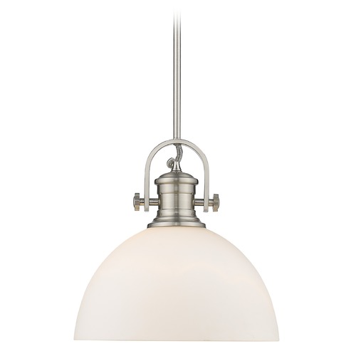 Hines Pewter Pendant by Golden Lighting