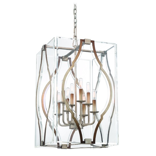 Metropolitan Lighting Brenton Cove 8-Light Pendant in Gold Leaf by Metropolitan Lighting N7768-683