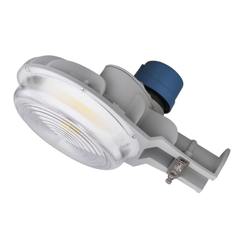 Satco Lighting 40W LED CCT Selectable Area Light w/ Photocell 1-10V Dimming Gray by Satco Lighting 65/682