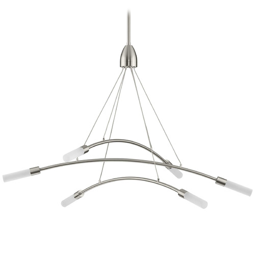 Progress Lighting Kylo LED Brushed Nickel LED Chandelier