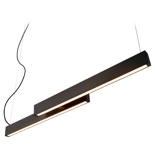 Oxygen Klone 40-Inch LED Linear Light in Black by Oxygen Lighting 32-642-15