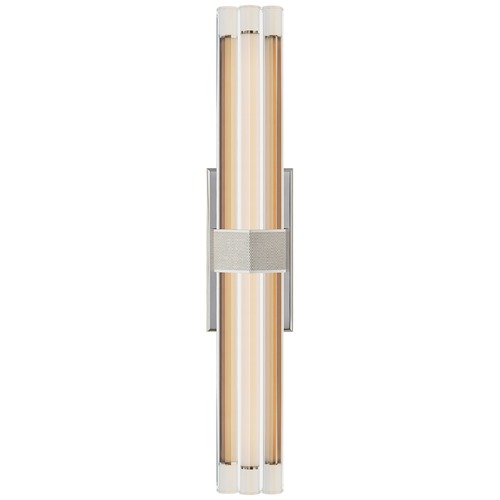 Lauren Rottet Fascio 24-Inch Sconce in Nickel by Visual Comfort Signature
