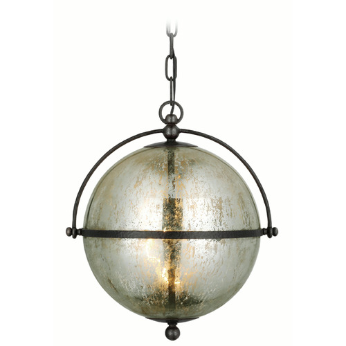 Visual Comfort Signature Collection Chapman & Myers Bayridge Pendant in Iron by Visual Comfort Signature CHC5065AI-MG