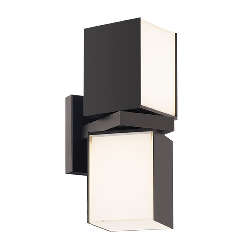 WAC Lighting Vaiation 3500K LED Outdoor Wall Sconce in Black by WAC Lighting WS-W15312-35-BK