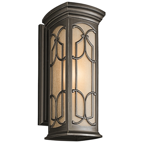 Kichler Lighting Franceasi 22-Inch Outdoor Wall Light in Olde Bronze by Kichler Lighting 49228OZ