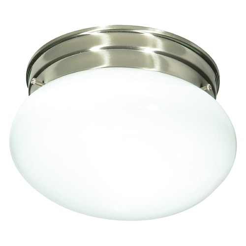 Brushed Nickel Flush Mount by Nuvo Lighting
