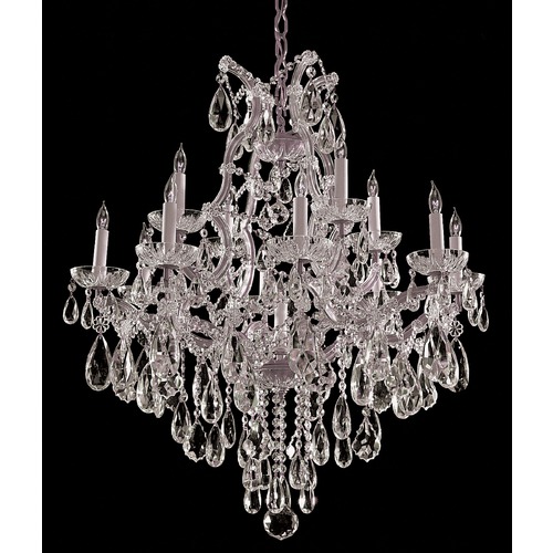 Crystorama Lighting Crystorama Lighting Maria Theresa Polished Chrome Crystal Chandelier 4413-CH-CL-MWP