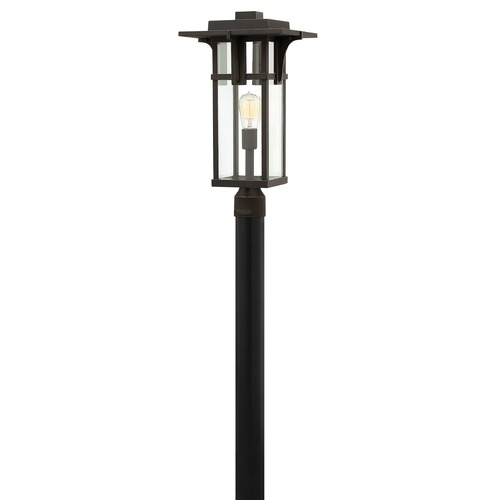 Hinkley Manhattan 21.50-Inch Oil Rubbed Bronze Post Light by Hinkley Lighting 2321OZ