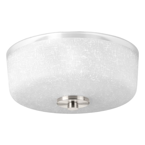 Progress Lighting Alexa Brushed Nickel Flush Mount by Progress Lighting P3620-09