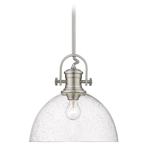 Hines Pewter Pendant by Golden Lighting