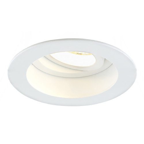 Amigo 3-Inch 3000K Adjustable Gimbal Trim in White by Eurofase Lighting