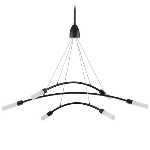 Progress Lighting Kylo LED Matte Black LED Chandelier