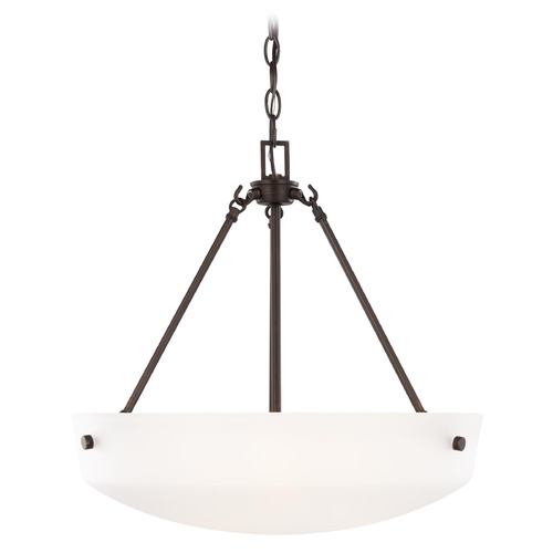 Generation Lighting Kerrville 19.25-Inch Bronze Pendant by Generation Lighting 6615203-710