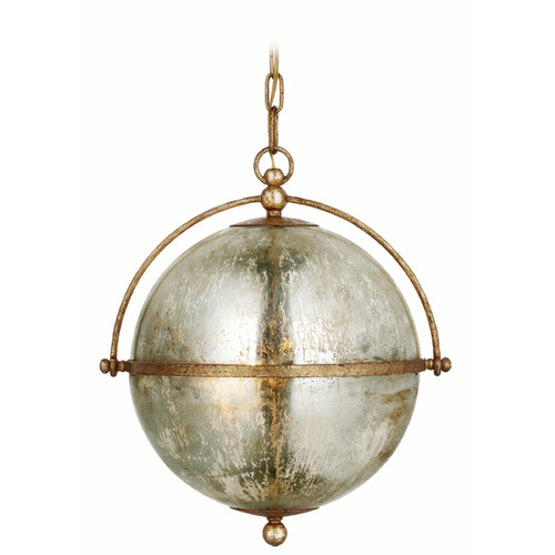 Visual Comfort Signature Collection Chapman & Myers Bayridge Pendant in Iron by Visual Comfort Signature CHC5065GI-MG