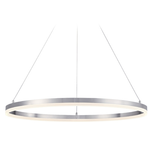 Recovery 31.50-Inch LED Ring Pendant in Nickel by George Kovacs