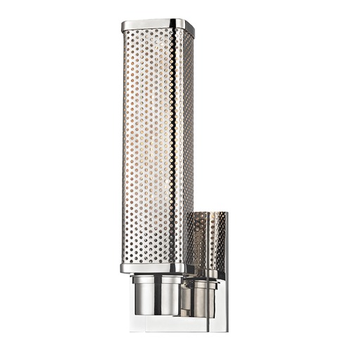 Hudson Valley Lighting Gibbs Polished Nickel Sconce by Hudson Valley Lighting 7031-PN