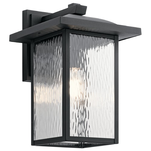 Capanna 16-Inch Outdoor Wall Light in Textured Black by Kichler Lighting