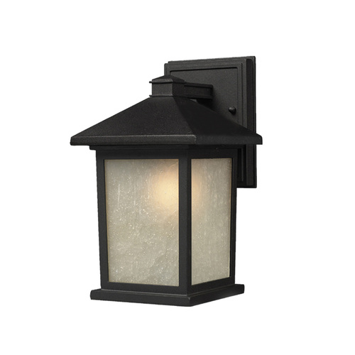 Z-Lite Holbrook Black Outdoor Wall Light by Z-Lite 507S-BK