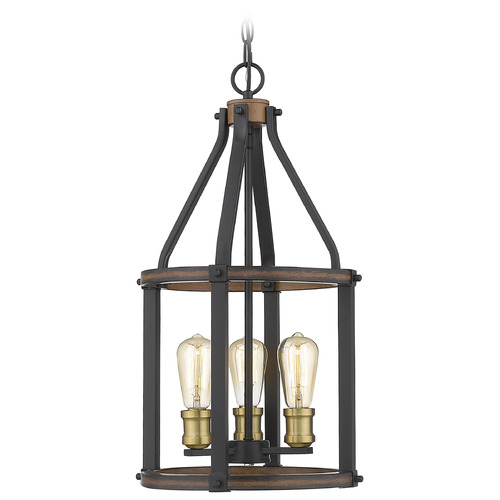 Kirkland Rustic Mahogany Pendant by Z-Lite