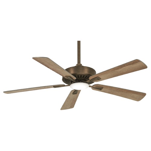 Contractor 52-Inch Fan in Heirloom Bronze by Minka Aire