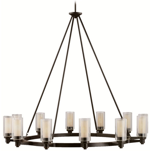 Kichler Lighting Circolo 44.50-Inch Round Chandelier in Olde Bronze by Kichler Lighting 2347OZ