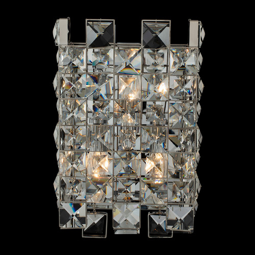 Allegri Lighting Allegri Crystal Piazze Polished Chrome Sconce 036621-010-FR001