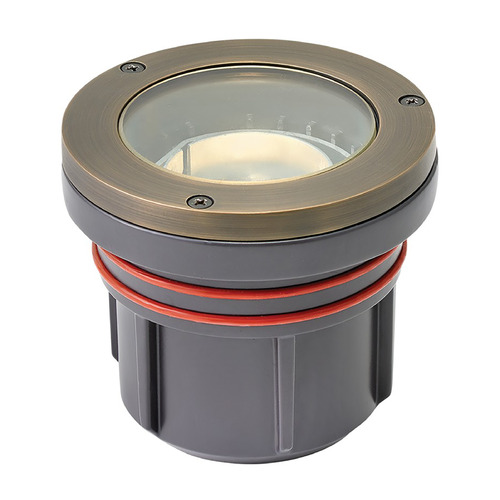 Hinkley Well Light Matte Bronze LED In-Ground Well Light