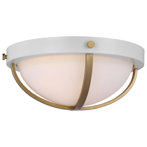 Nuvo Lighting Lincoln Matte White Flush Mount by Nuvo Lighting 60-7662