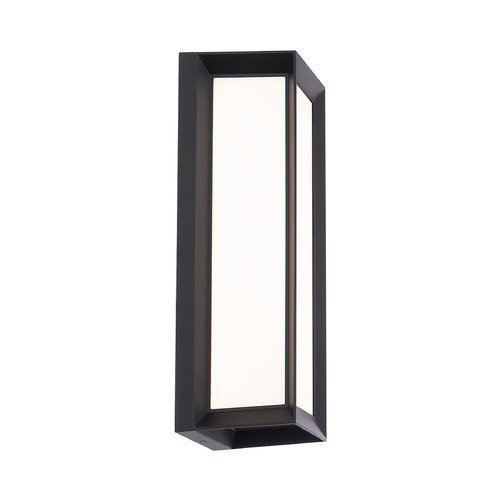 WAC Lighting Argo 16-Inch LED Outdoor Wall Light in Black by WAC Lighting WS-W39316-BK