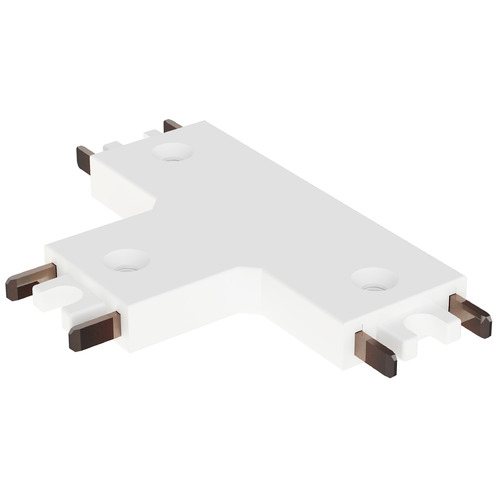 Continuum 3-Way T Connector in White by ET2 Lighting