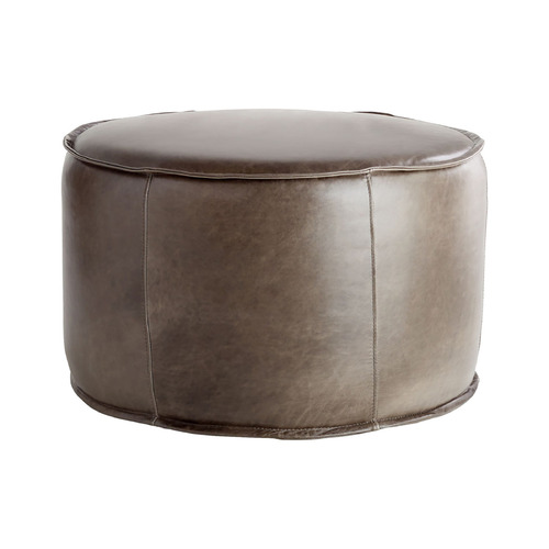 Cyan Design Russo Grey Ottoman