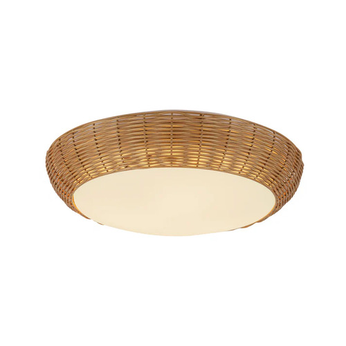 Alora Lighting Merida Rattan Flushmount Light