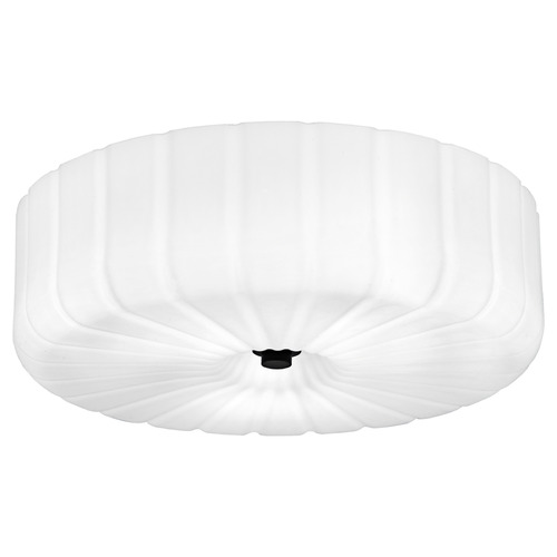 Quoizel Lighting Oberman Matte Black LED Flushmount Light