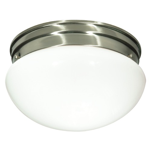 Nuvo Lighting Brushed Nickel Flush Mount by Nuvo Lighting SF76/603