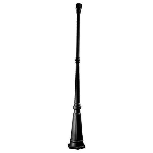 Quorum Lighting 73-Inch Gloss Black Post by Quorum Lighting 71-73-15