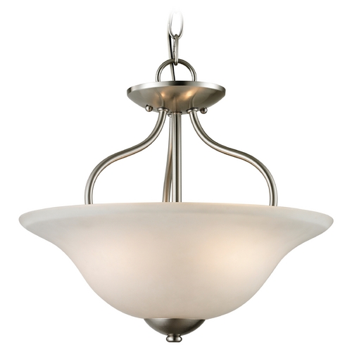 Elk Lighting Elk Lighting Conway Brushed Nickel Pendant Light 1202CS/20